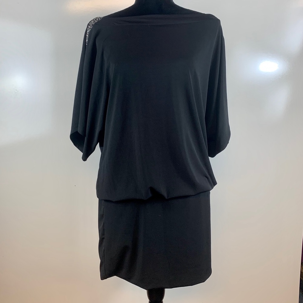 White House black market blouson dress size s